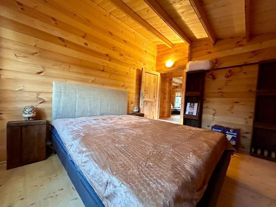 Chalet Bois Jacuzzi Bessan Екстер'єр фото